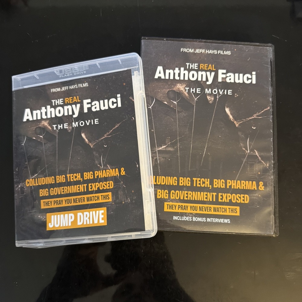 The Real Anthony Fauci: The Movie & USB Jump Drive Bundle Robert F Kennedy RF